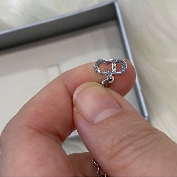 Authentic vintage Dior blue trotter necklace - Picture 5 of 8